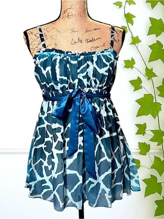 Mixit Tops - Mixit 100% Polyester Blue Camisole, XS Juniors